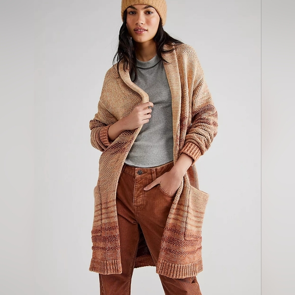 Free People x Pendleton Monterey Belted Cardigan NWT XS - Picture 6 of 13